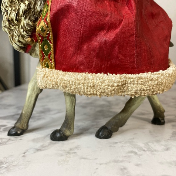 Midwest Importers of Cannon Falls Santa Claus on Reindeer...